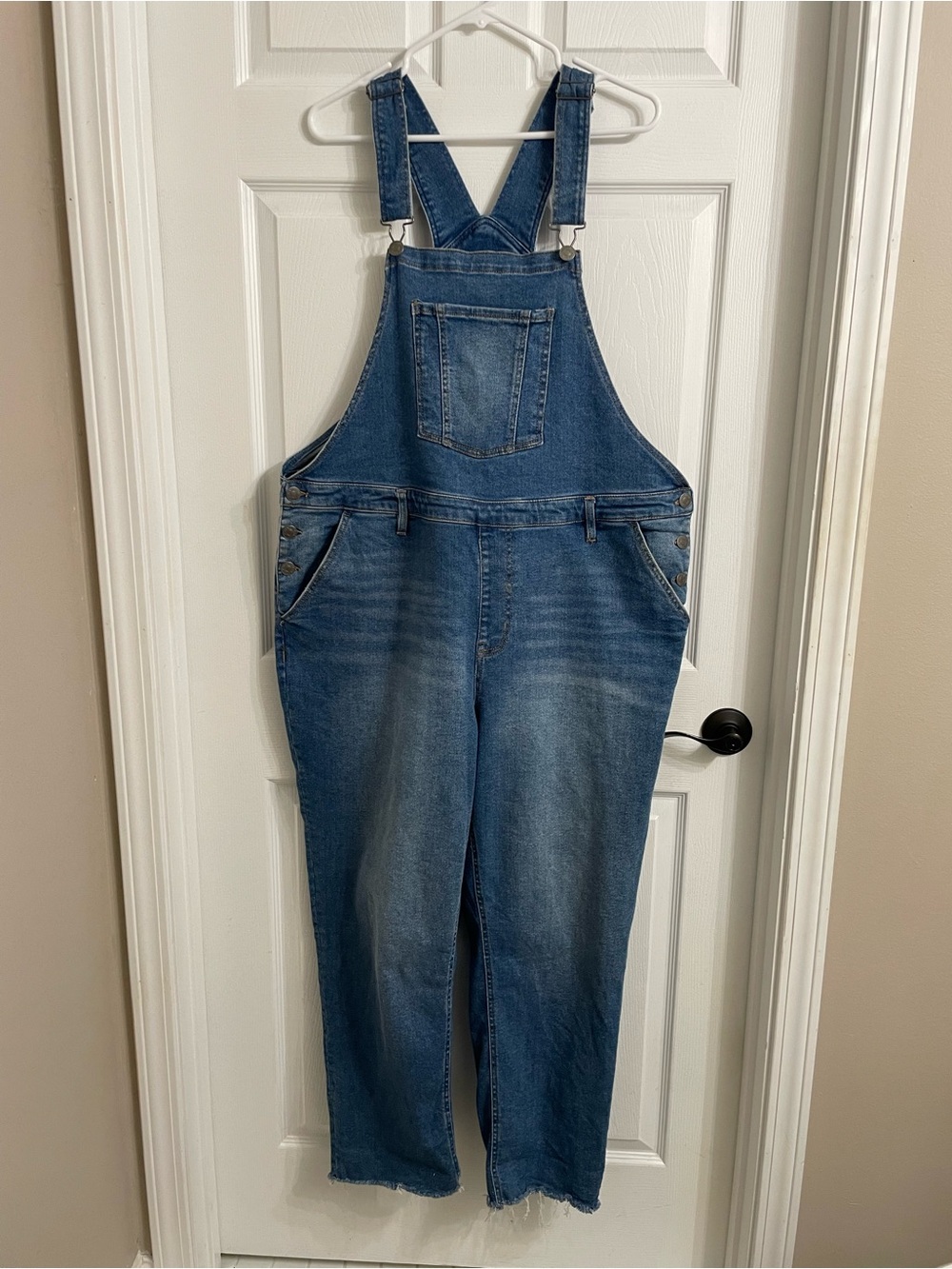 Ava & Viv Blue Denim Women's Overalls